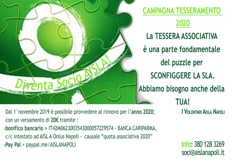 aisla tesseramento